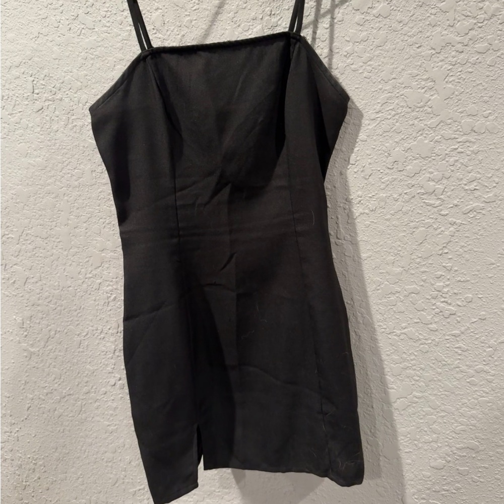 Black Mini Bodycon Dress